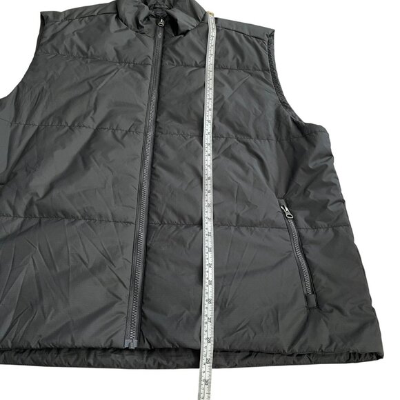Quince Womens Hybrid Insulated Lightweight Puffer Vest Black XL Minimalist - Picture 8 of 8